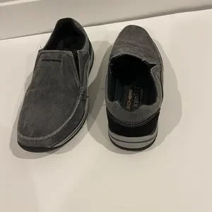 Mens Skechers Relaxed Fit Memory Foam. sz10, charcoal denim material Skechers | Shoes | Mens Skechers Relaxed Fit Memory Foam Sz  main image 4
